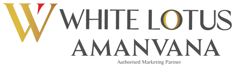 White Lotus Amanvana Logo New White Lotus Amanvana Logo New